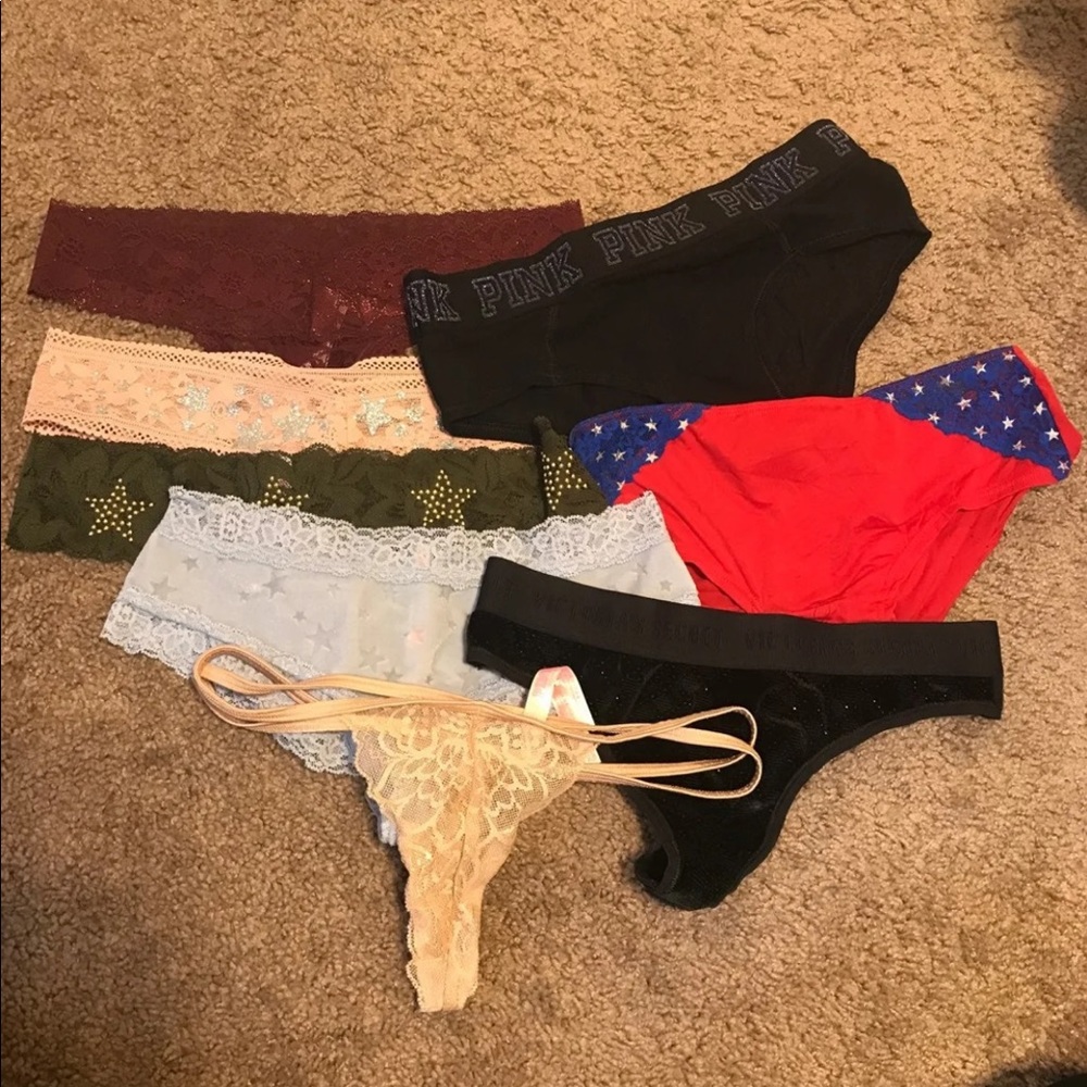 Lot of 8 Victoria secret underwear